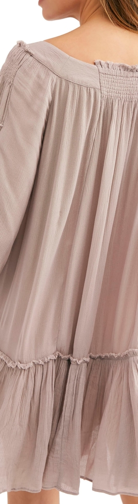 Free People Boho See Ya There Long Sleeve Dress - Picture 3 of 6